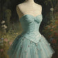Vintage Strapless Short Prom Dress Birthday Party Dress Homecoming Dress   fg8104