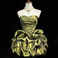 Vintage Strapless Short Prom Dress Birthday Party Dress Homecoming Dress   fg8105