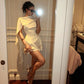 Ivory Homecoming Dress Short Evening Dress Cocktail Dresses Short Party Dress   fg7955