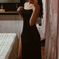 Black Simple Formal Dress New Arrive Party Dress Evening Dress   fg7933