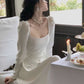 Fashion Long Sleeve Party Dress A Line New Fashion Evening Dress   fg6068
