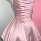 Cute Pink Party Dress Short Prom Dress Birthday Dress     fg7405