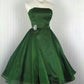 A Line Green Strapless Short Prom Dress Birthday Party Dress Homecoming Dress   fg8116