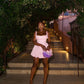 Pink A Line Short Prom Dress Birthday Party Dress Homecoming Dress   fg8145
