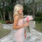 Pink Sheath Beaded Homecoming Dress Short Party Dress    fg7697