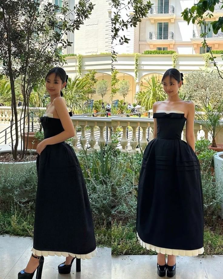 A Line Black Prom Party Dress Long Formal Evening Dress    fg7489