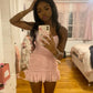 Pink Short Evening Dress Cocktail Dresses Short Party Dress Homecoming Dress    fg7865