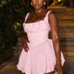 Pink A Line Short Prom Dress Birthday Party Dress Homecoming Dress   fg8145