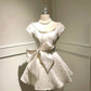 A Line White Short Evening Dress Cocktail Dresses Short Party Dress   fg7879