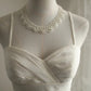 White Party Dress Long Evening Dress Princess Wedding Dress    fg8109