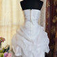 White Birthday Outfit Short Evening Dress Short Party Dress Vintage Homecoming Dress   fg8088