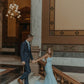 Tüll/Spitze Ballkleid lang mit Applikationen Ballkleider, Festkleid fg6527
