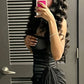 Black Short Prom Dress Birthday Party Dress Homecoming Dress   fg8099