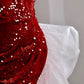 Meerjungfrau-Ballkleid mit schulterfreiem Schnitt und Pailletten, glitzernde Abendkleider fg5081