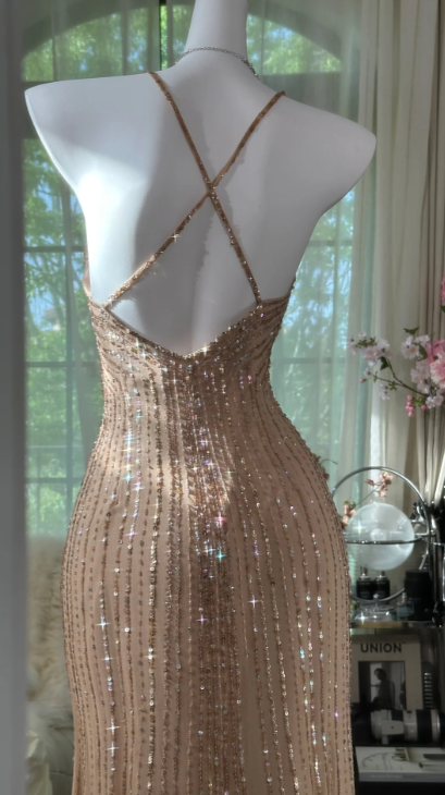 Sexy Mermaid Beading Prom Party Dress 21st Birthday Outfit  fg8591
