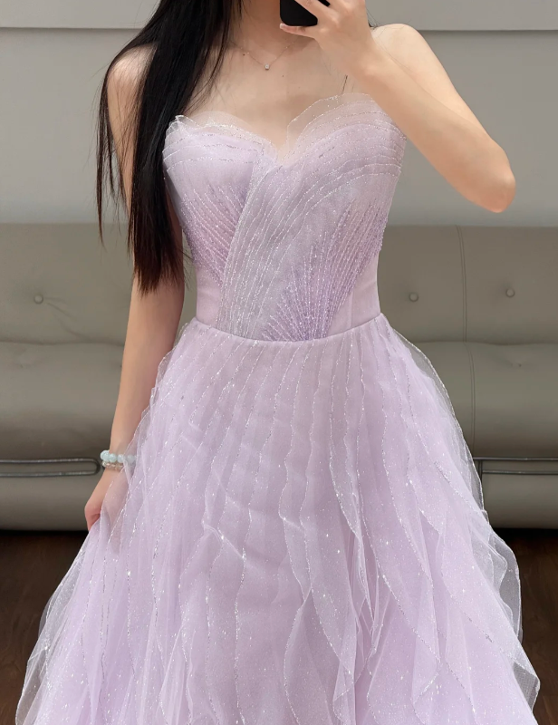 Buntes Meerjungfrau-Partykleid mit Pailletten und langen Abschlusskleidern fg8362