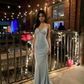 Sparkly Long Mermaid Evening Prom Dresses, Custom Prom Dresses     fg5074