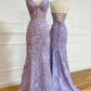 Lace Mermaid Dress Long Sweetheart Formal Evening Lace Up Back Party Dress       fg7254