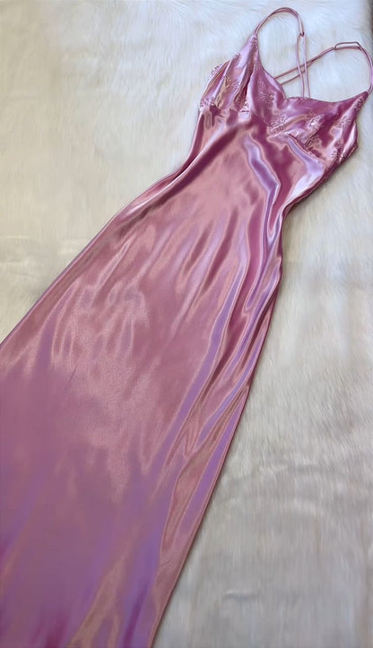 Pink Long Evening Dress, New Arrive Prom Gown       fg4875