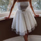 Short Wedding Dress, Wedding Receiption Dress, Bridal Gown ,Dresses For Brides     fg4688