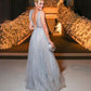 Luxury Tulle Wedding Party Dresses for Women Open Back Prom Party Dress     fg3950