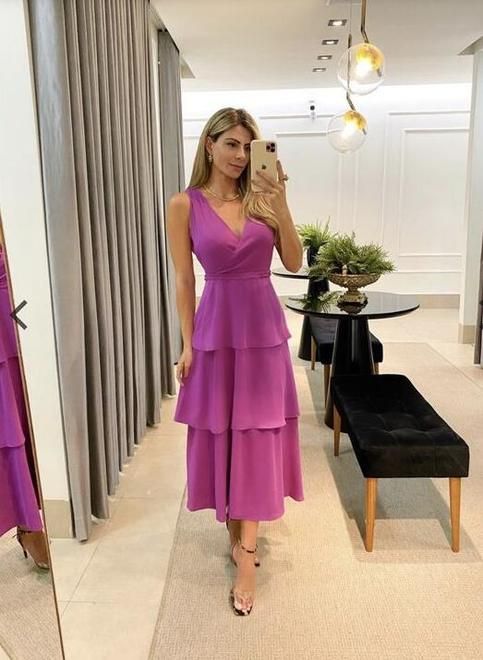 Simple Elegant Purple Women Sexy Prom Dresses     fg3830