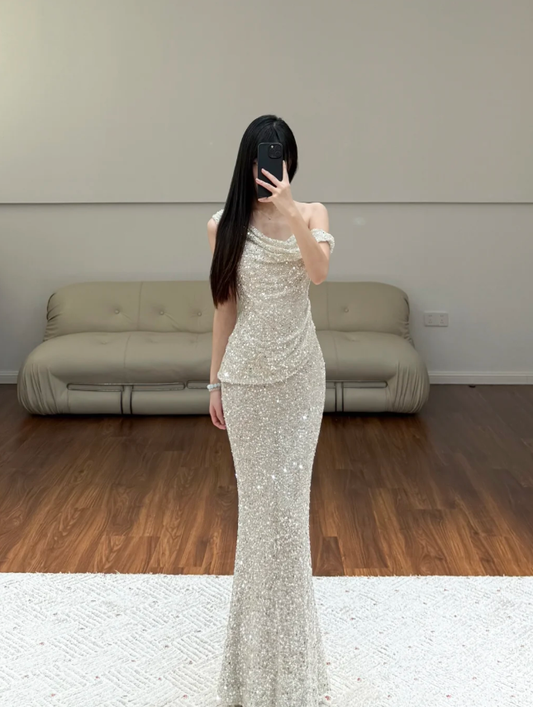 Sparkle Prom Party Dress Evening Dress Birthday Dress fg8614