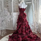 Ball Gown Burgundy Sweet 16 Dress Quinceanera Dresses fg8642
