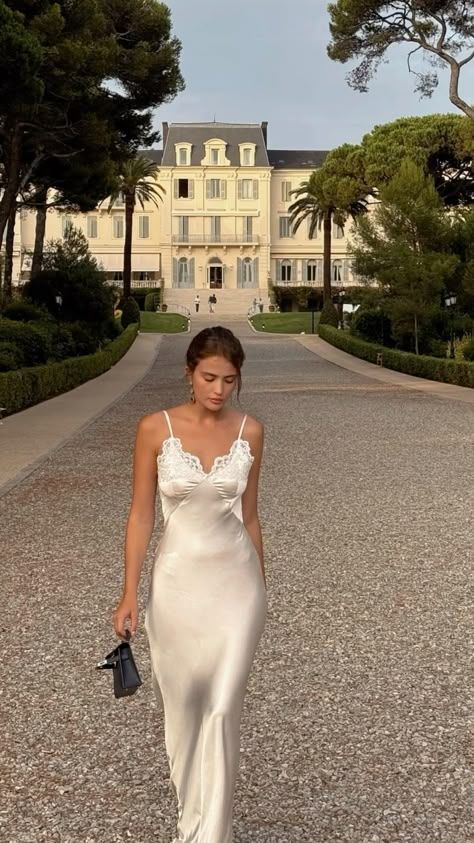 Classy Sheath Spaghetti Straps Satin Prom Dresses Formal Summer Wedding Guest Dresses Wedding Guest Outfit  fg8561