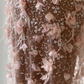 Halter Neck 3D Floral Rhinestone Tulle Mermaid Evening Gown fg8754
