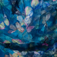 Off Shoulder Puff Sleeve Butterfly Print Organza Ball Gown fg8758