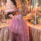 New Elegant Pink High Low Evening Party Fashion Prom Dress  fg3984