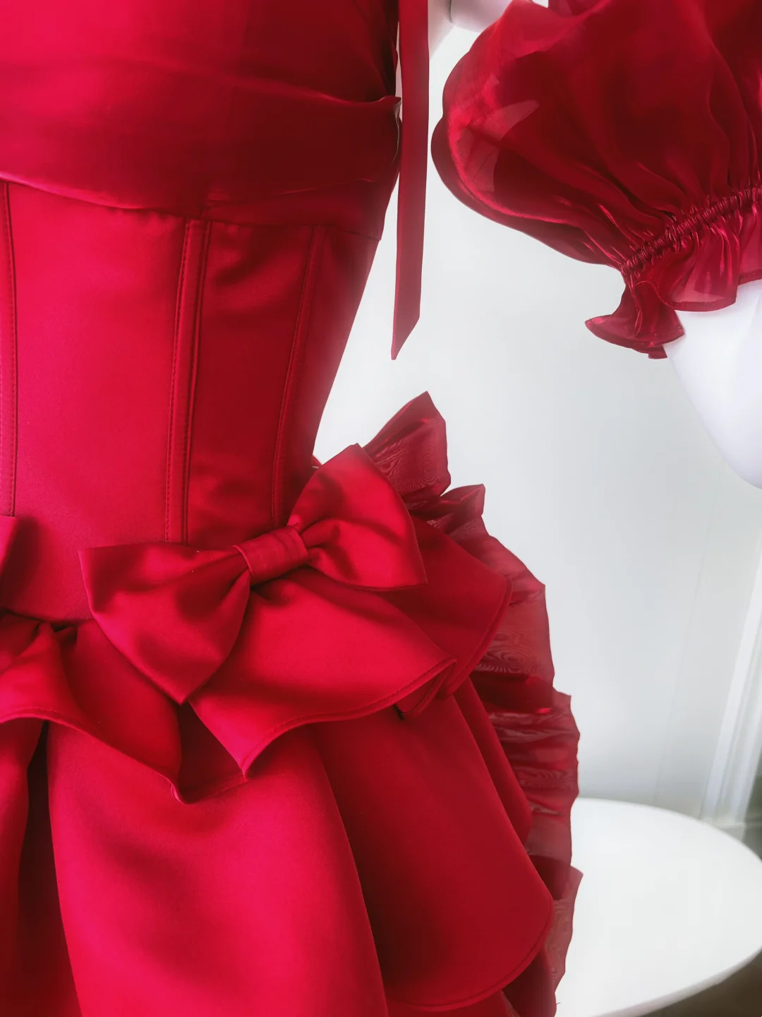 Red Short Prom Dress Sexy Evening Dress Graduation Dress Birthday Outfit fg8465