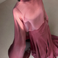 Modest Burgundy Prom Party Dress Birthday Dress Evening Dress  fg8693