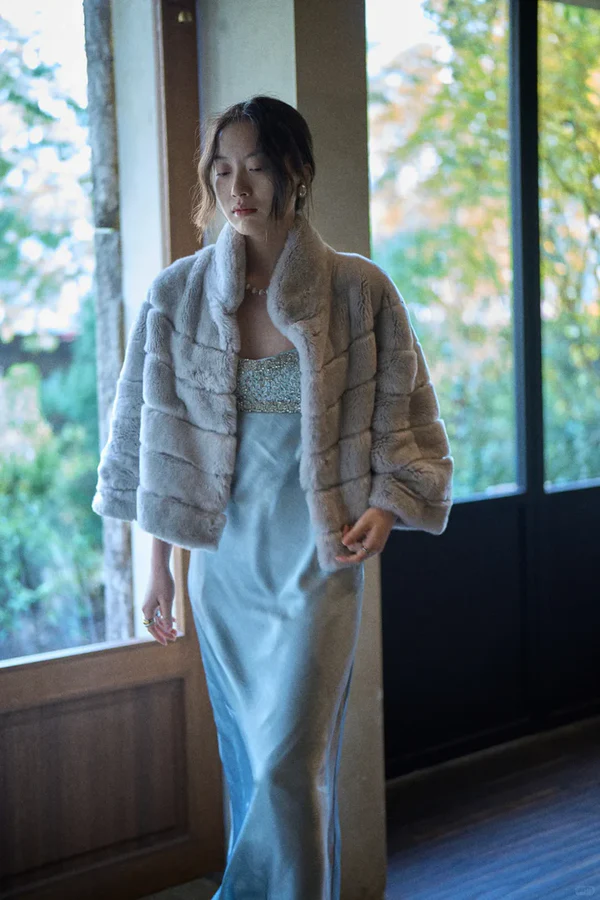 Elegant Blue A Line Straps Beaded Satin Long Prom Dress Evening  Dress fg8690