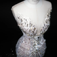Sexy Mermaid Sequin Prom Party Dress Luxurious Evening Dress fg8669