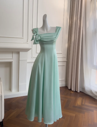 Robe de bal longue verte, nouvelle collection de robes de soirée longues fg7206