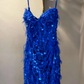 Sequin prom dresses, sheath short prom dresses    fg1195
