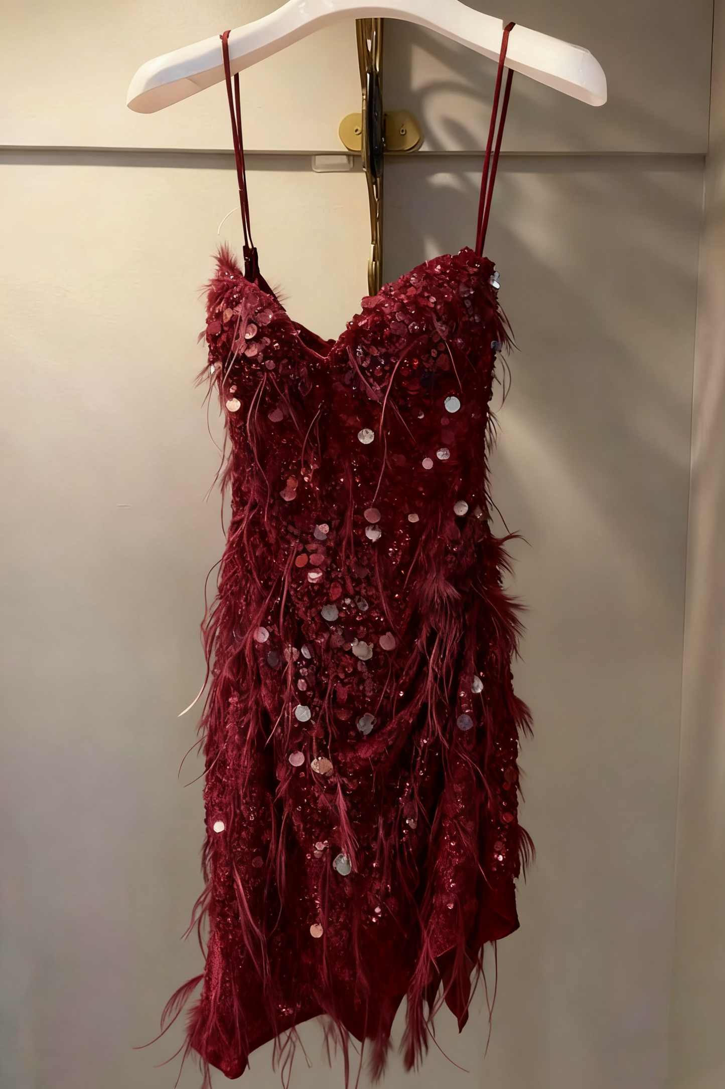 Sequin prom dresses, sheath short prom dresses    fg1195