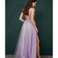 A line Lilac Long Prom Dresses Party Evening Gowns     fg3086