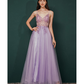 A line Lilac Long Prom Dresses Party Evening Gowns     fg3086