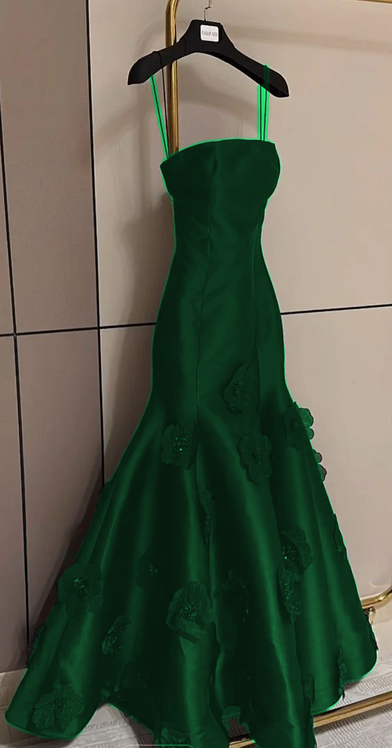 Elegantes schwarzes Spaghettiträger-Ballkleid Partykleid fg5366
