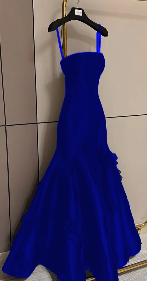 Elegantes schwarzes Spaghettiträger-Ballkleid Partykleid fg5366