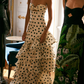 Strapless Polka Dots Dress Fashion Prom Evening Dresses For Women    fg6236