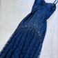 Vintage lila Kleid mit Blumenakzenten formelles Abendkleid fg6334