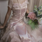 Babyrosa Vintage Abendkleider fg6691