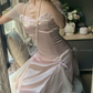 Babyrosa Vintage Abendkleider fg6691
