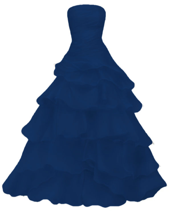 Strapless A Line Ruffle Long Prom Dress Layered Wedding Dress        fg7185