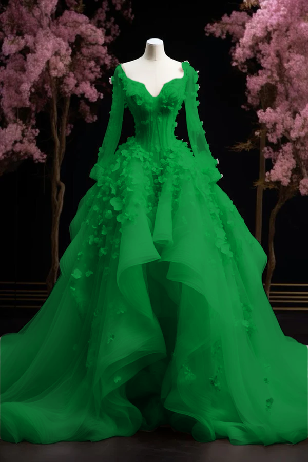 A-Linie Ballkleid Rosa Ballkleid Langes Abendkleid fg7190