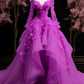 A-Linie Ballkleid Rosa Ballkleid Langes Abendkleid fg7190